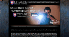 Desktop Screenshot of citadelinstitute.com
